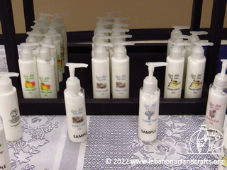 Goat milk body lotion in a variety of scents
